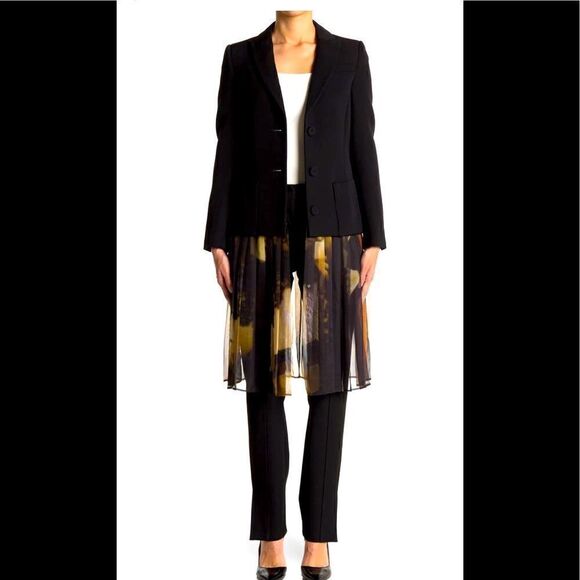 Authentic Moschino Long wool coat size 10, NWT - Picture 6 of 12